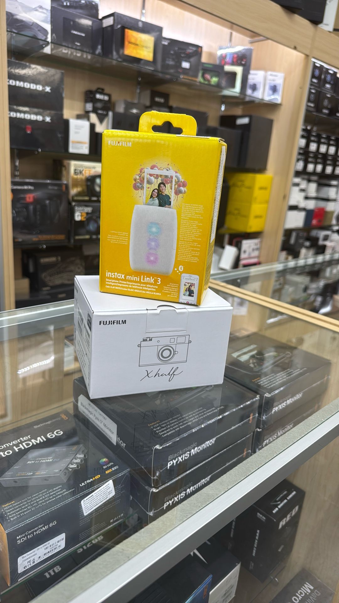 Fujifilm X Half Camera With Fuji Printer