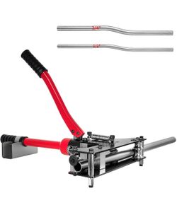 Y-zuisoumt Hydraulic Dual Size Conduit Offset Bender - EMT Bender Tool for 1/2″ & 3/4″ Hydraulic Effortless Bending, Dual Size 1/2″ & 3/4″, Precision 