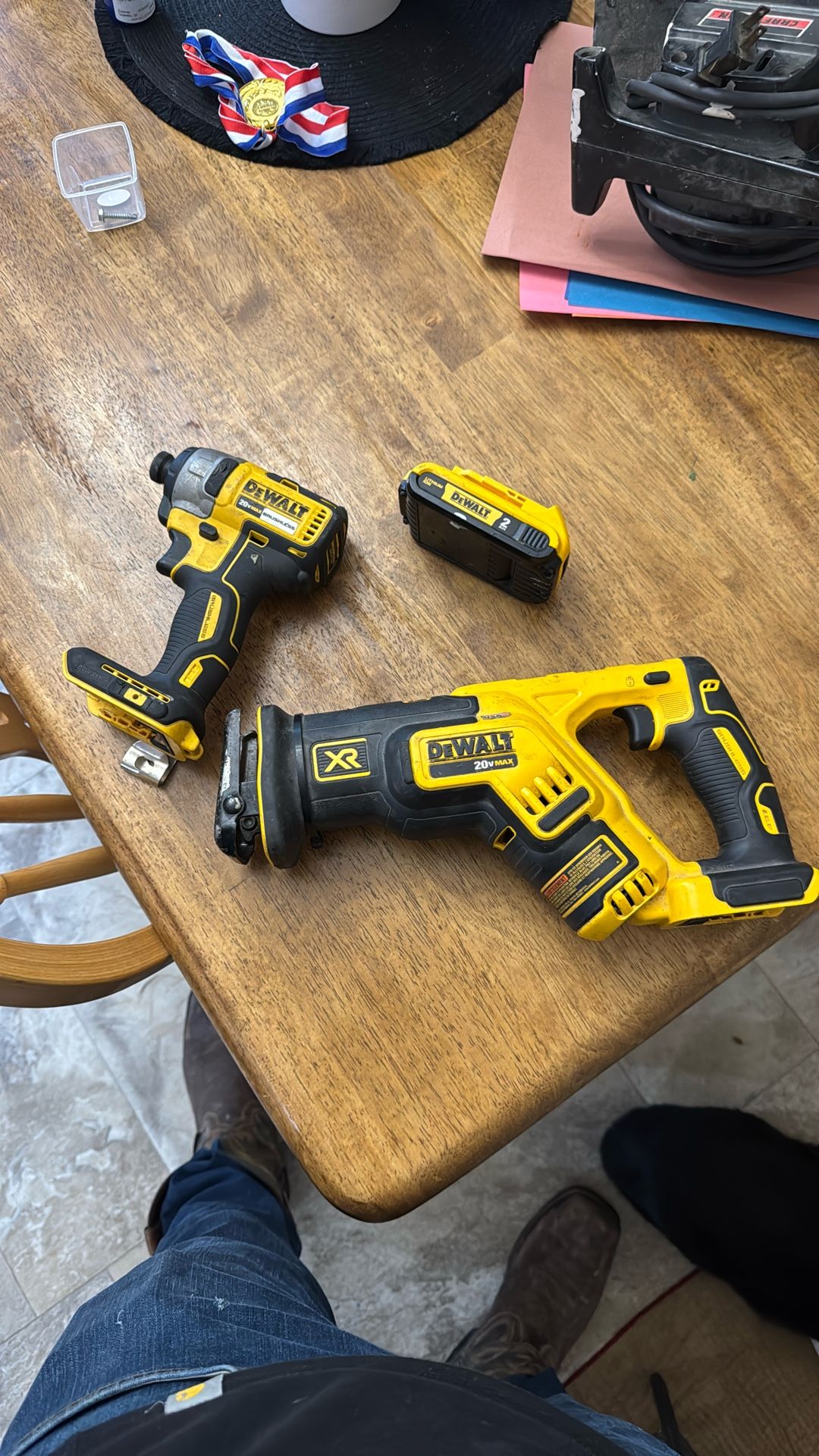 Dewalt Barely Used Power Tools