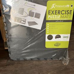 Exercise puzzle mat