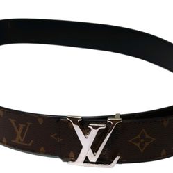 LOUIS VUITTON LV Brown Belt Size 100 / 40mm - M9821