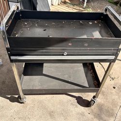 Single Drawer Tool Cart