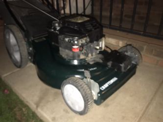Craftsman 6.5 hp self propelled lawn mower
