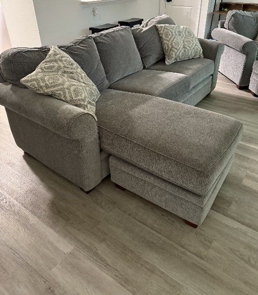 Sofa w/ Chaise And Sofa Chair