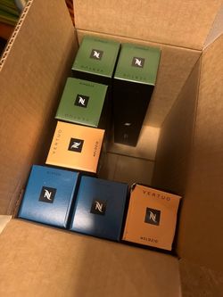 New Nespresso Vertuo pods