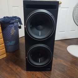 Subwoofers  2 12 Inch Rockford Fosgate P3 In Ported Box 2400 Watts Sound Absolutely Amazing Work Perfectly Flawless Condition No Problems At All