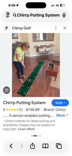 Chirrp putting system