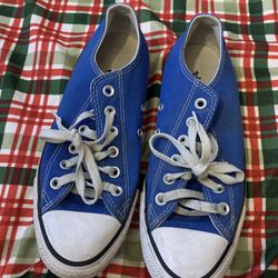 Blue Converse 