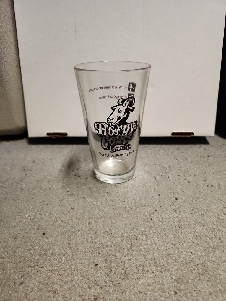 Horny GOAT Glass