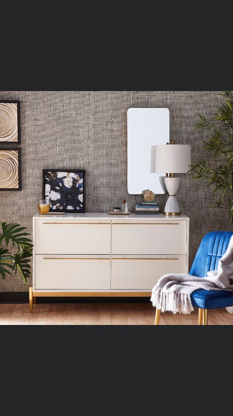 MoDRN Neo Luxury Dylan 4 Drawer Dresser DE-2532
