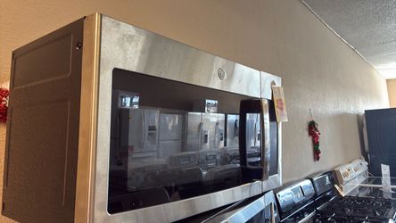 Nice GE stailenss steel microwave