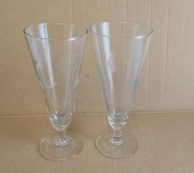 Princess House  - 2 Crystal Beer Glasses