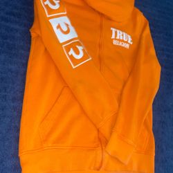 TRUE RELIGION JACKET -ORANGE