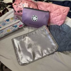 Makeup Bag Bundle – Set of 6 Pouches