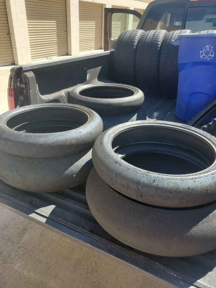 Three sets of Pirelli Supercorsa sc1 sc2 2018 85% 90% life left