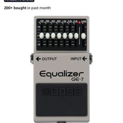 Boss GE-7 7-band EQ Pedal (Mint)