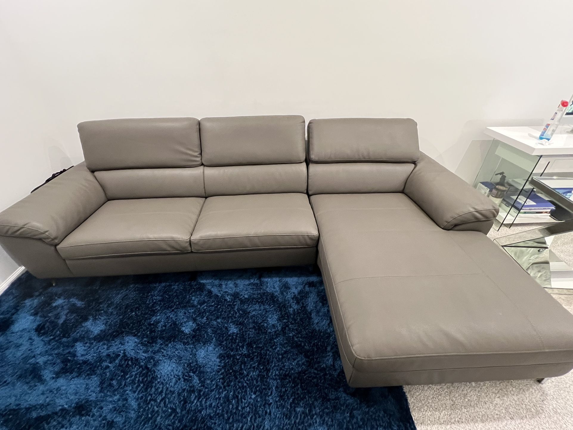 Dark Grey Sectional Couch