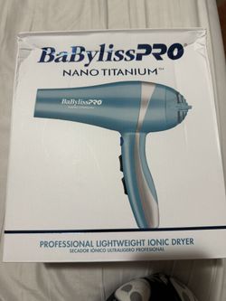 Babyliss Pro Titanium Hair Dryer New In Box( Box is a little dent) 