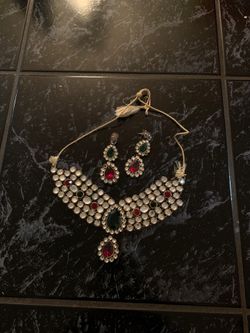 Colorful antique set