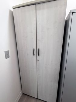 Wooden office cabinet