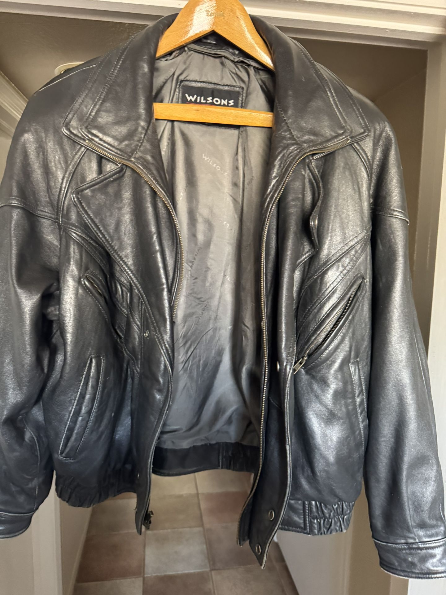 Wilson Leather Jacket Men's XL