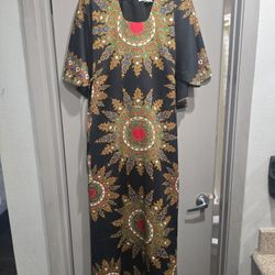 African Imported Silk Dashiki (Lg)