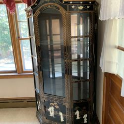 Asian Curio Cabinet