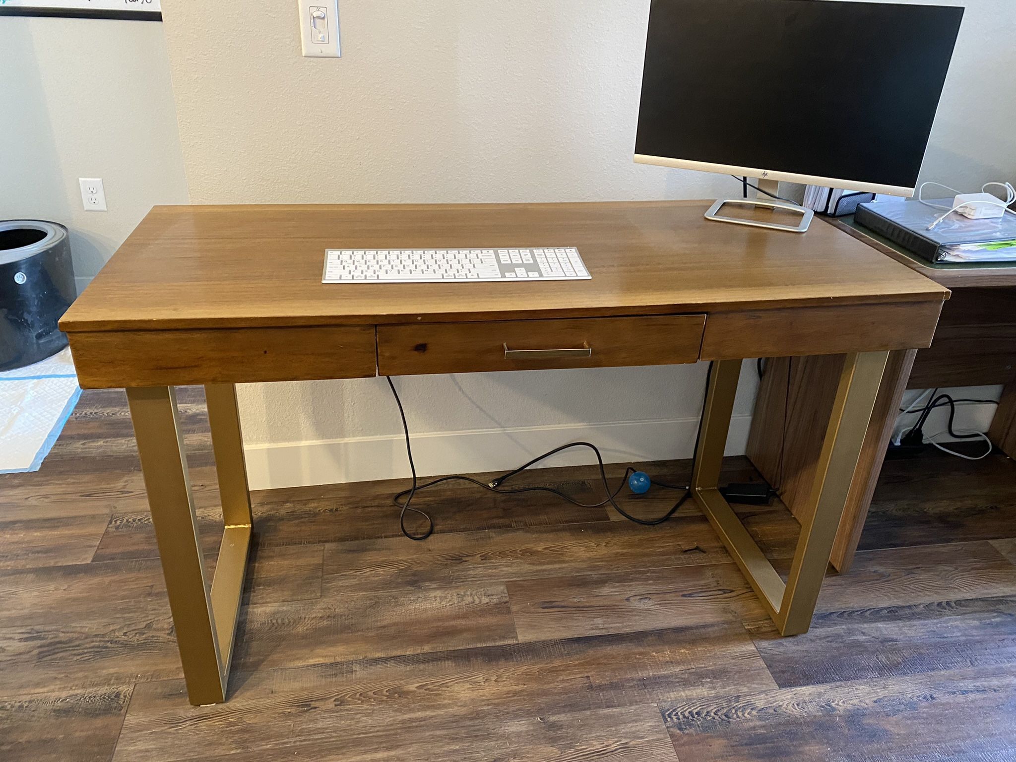 World Market Wood Sloan Desk