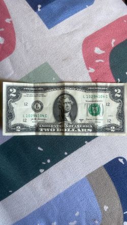 2 Dollar bill