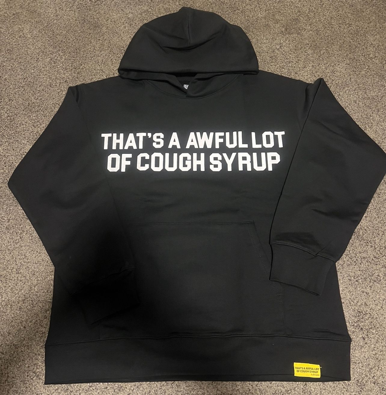 Awful Lot Of Cough Syrup Hoodie 