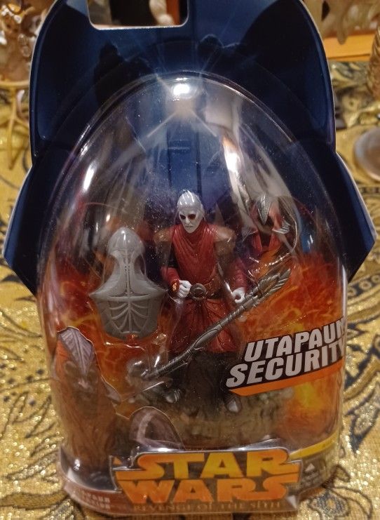 Star Wars Revenge Of The Sith Action Figure Utapaun Warrior Security