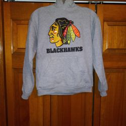 YOUTH LARGE (14-16) CHICAGO BLACKHAWKS HOODIE SWEATSHIRT 