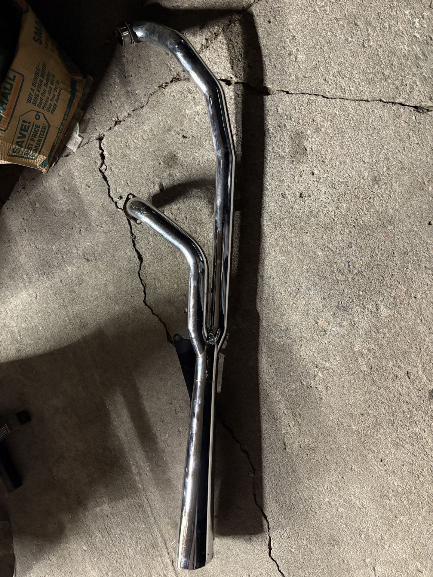 Vstar 1100 Cobra 2in1 Pipe