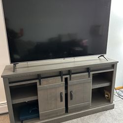 Barn door TV Stand