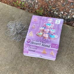 Dessert Stands 2 Of Them One Box And Other Without It Holds 13 And 18 