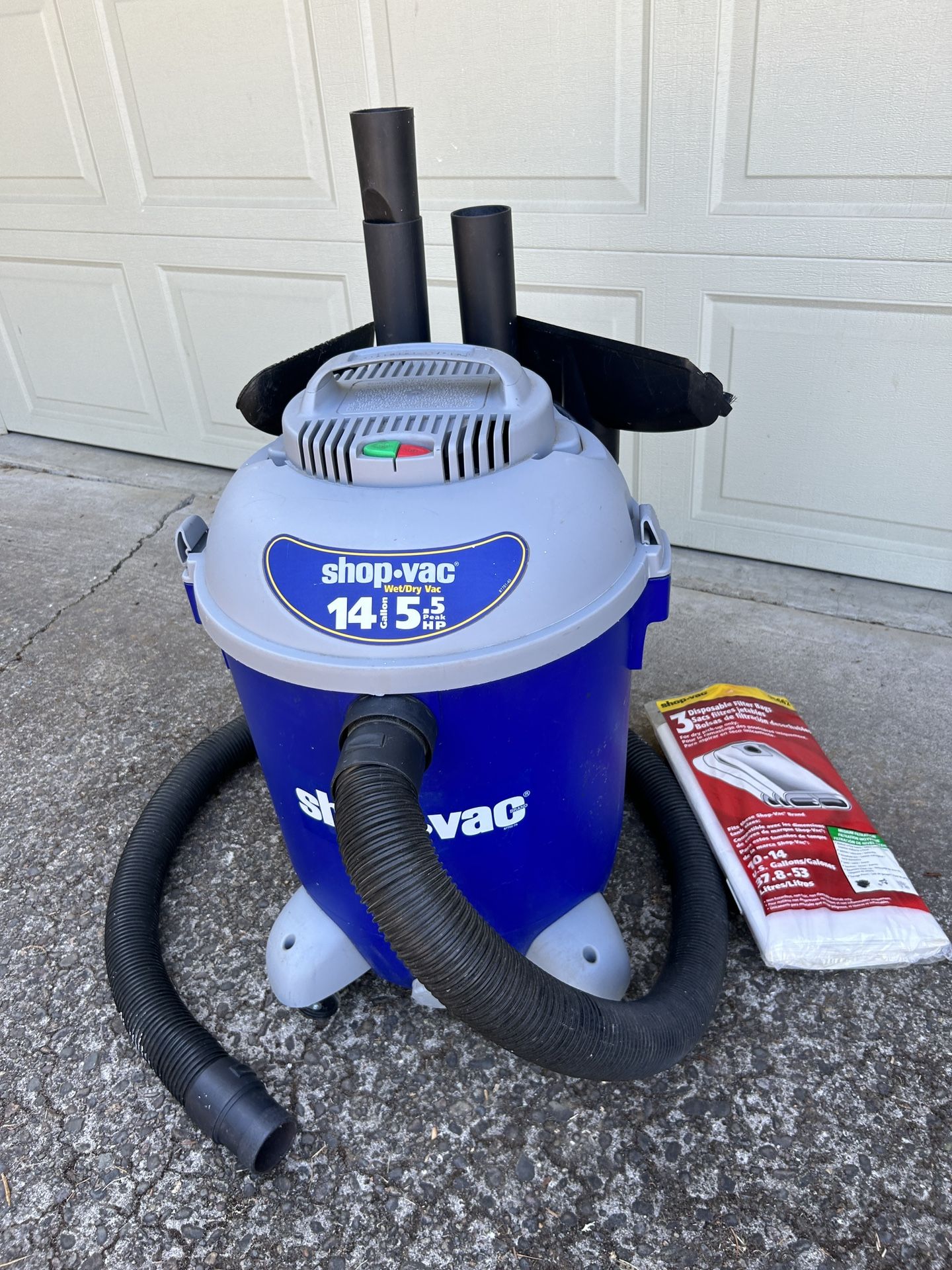 14 Gallon Shop Vac In New Condition