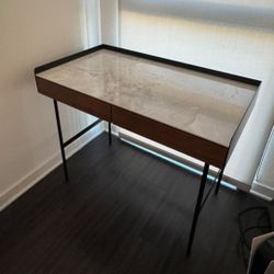 MARTIN Desk With Ceramic Top For Sale (39"X31"X22") 