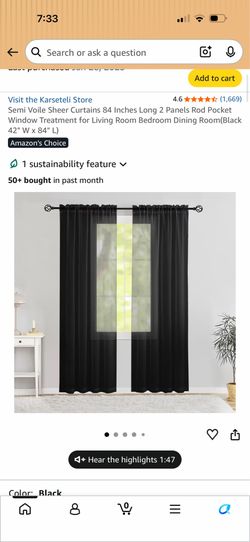 Sealed curtains