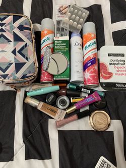 Makeup, bag, nails etc