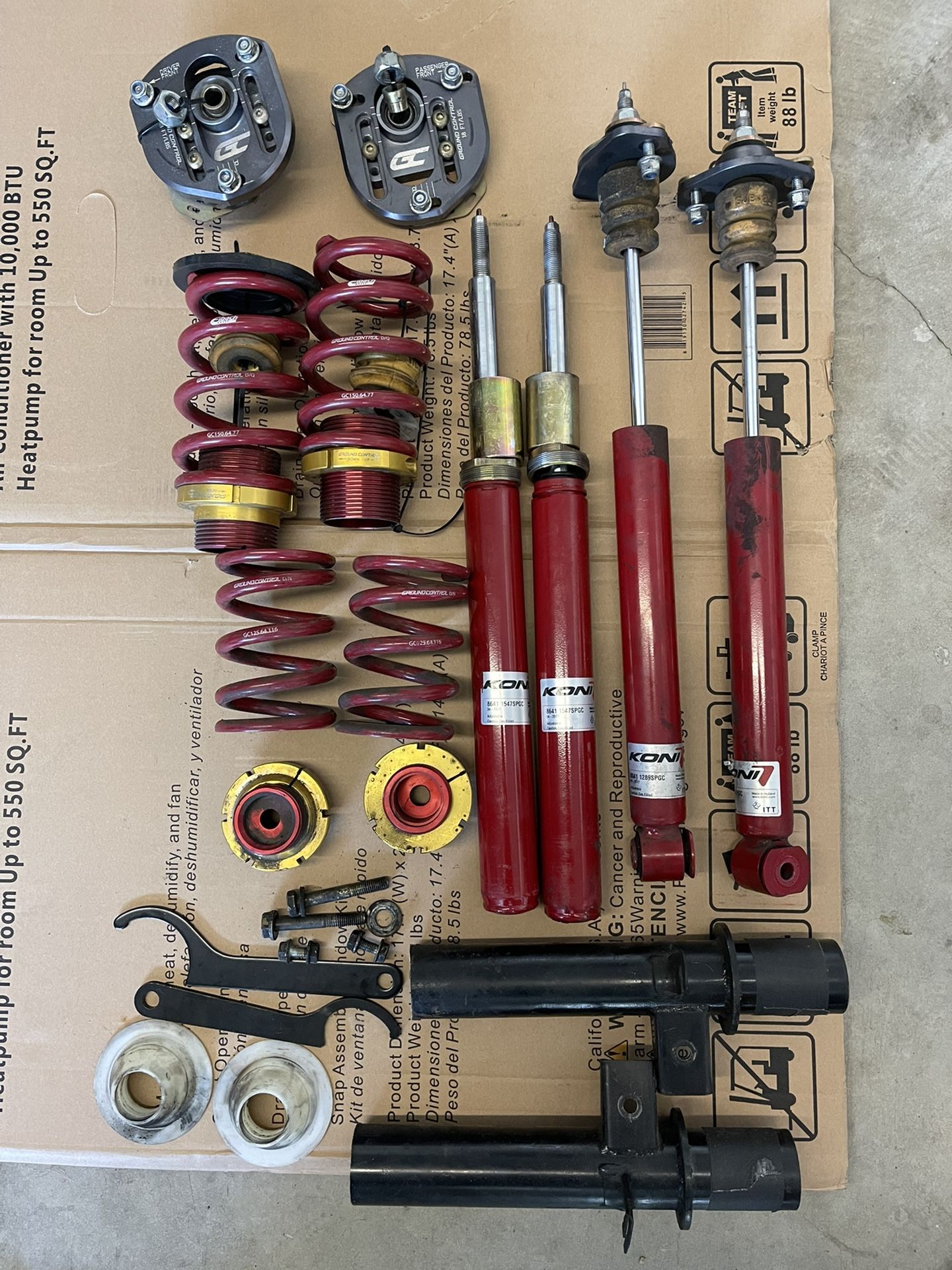 Ground Control Coilovers BMW E30