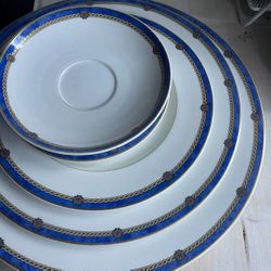 Antique Bone China Plates & Teacups
