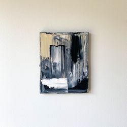 Original Abstract Acrylic Canvas Painting 