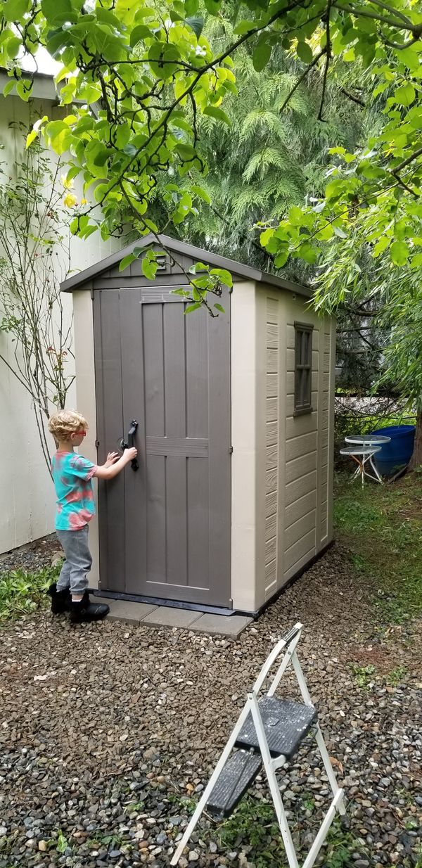 Brand New Keter Factor 4x6 Storage Shed for Sale in Renton, WA OfferUp