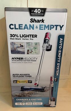 Vaccum Shark Clean & Empty - NEW