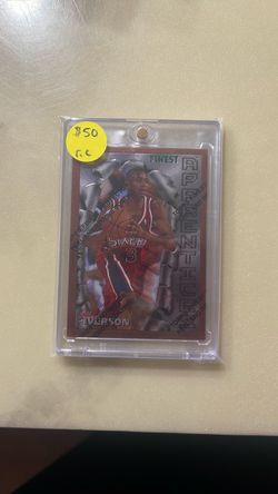 Allen iverson tops finest with coating.