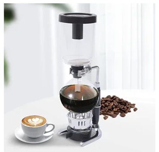 Siphon Syphon Coffee Maker Tabletop Glass