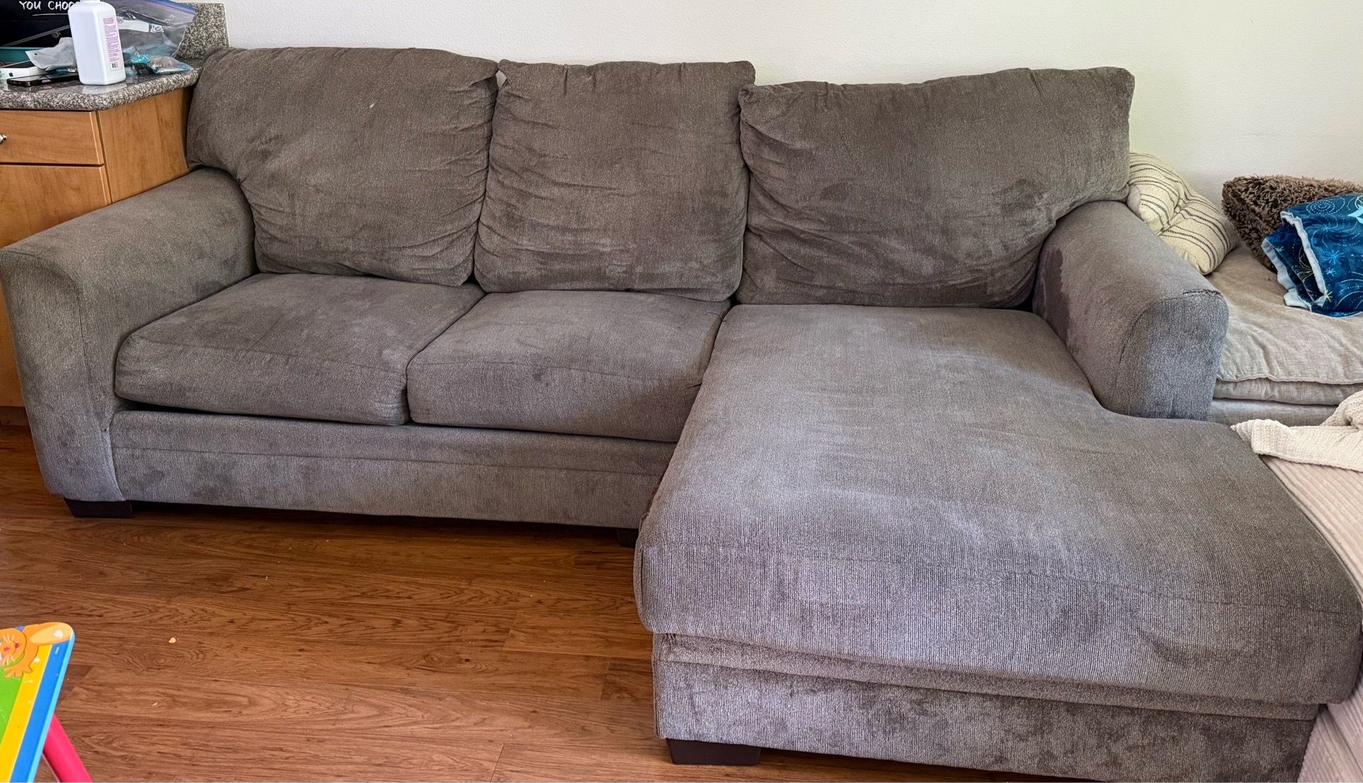 Smaller size sectional