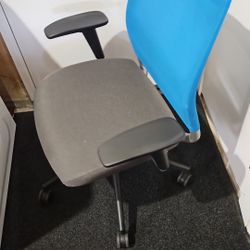 Sit On It Black And Blue Office Chair 