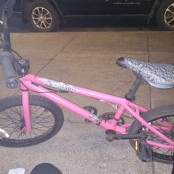 Pink Haro Bmx