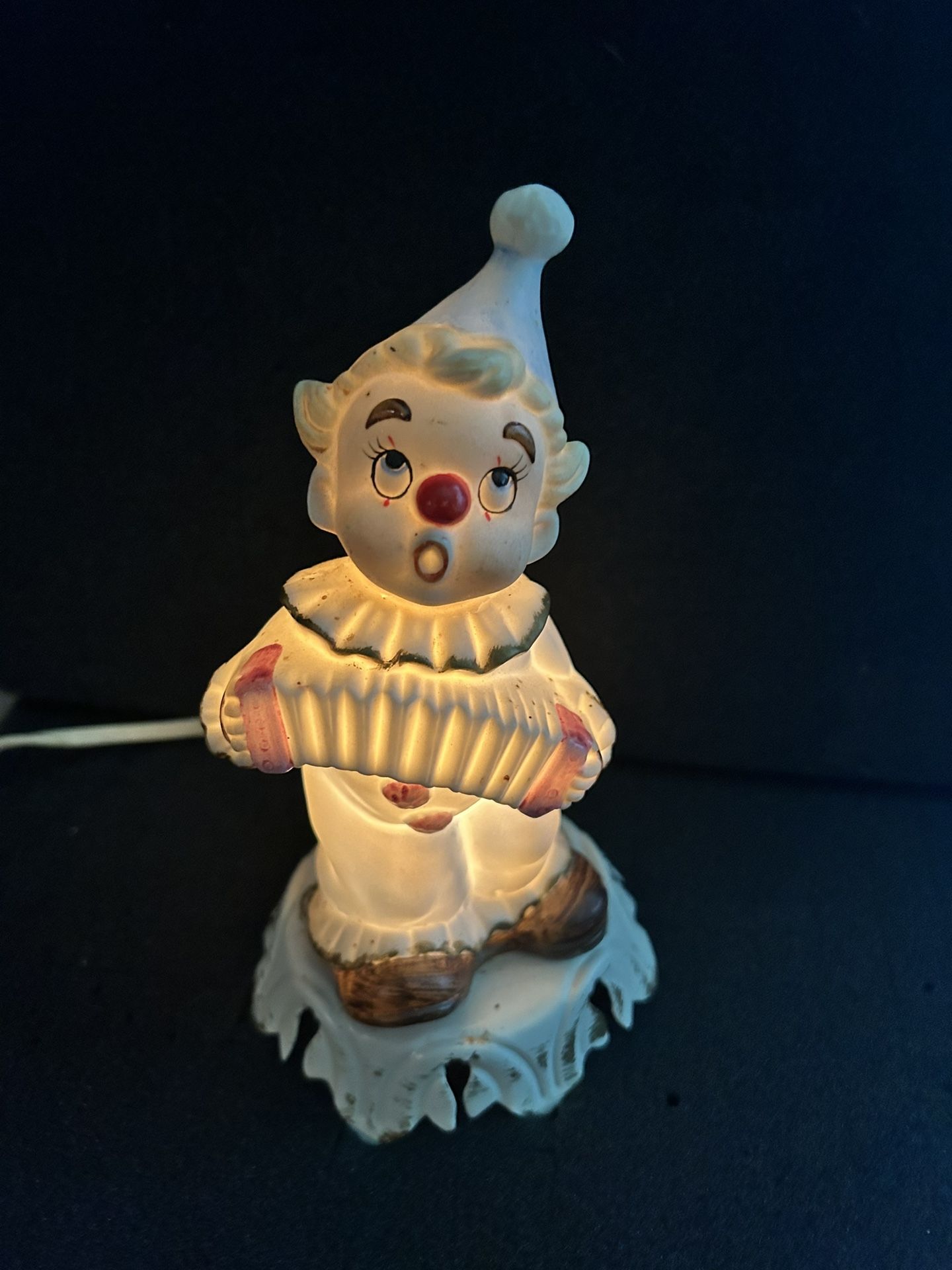 1970’s Clown Lamp